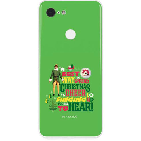 Elf Spread Christmas Cheer Google Pixel 3 Skin